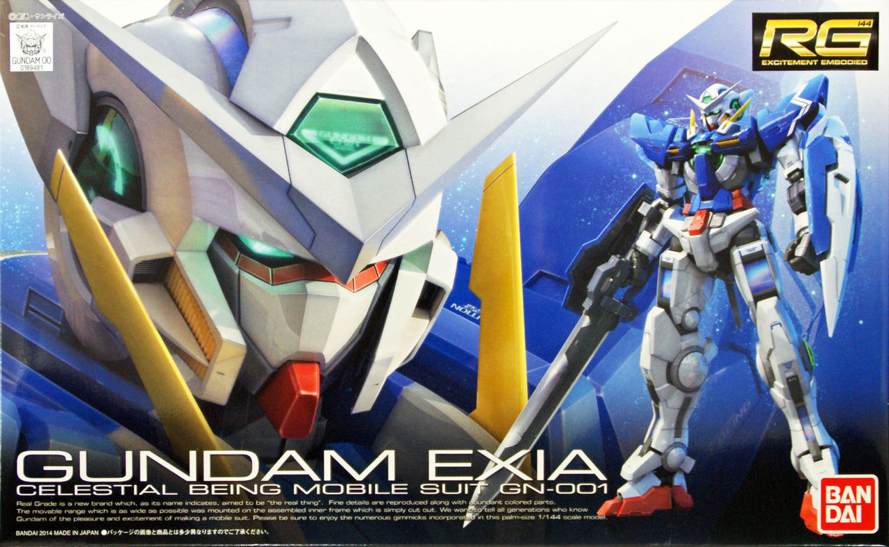 Bandai 1/144 RG #14 Gundam EXIA GN-001 - 2247111