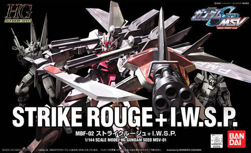 Bandai 1/144 HGSEED MSV MBF-02 Strike Rouge + I.W.S.P. "Mobile Suit Gundam SEED MSV" - 1124918