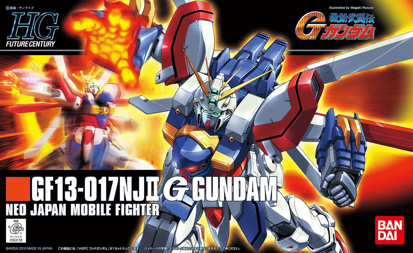 Bandai 1/144 HGFC #110 1/144 God Gundam 'G Gundam' - 2095911