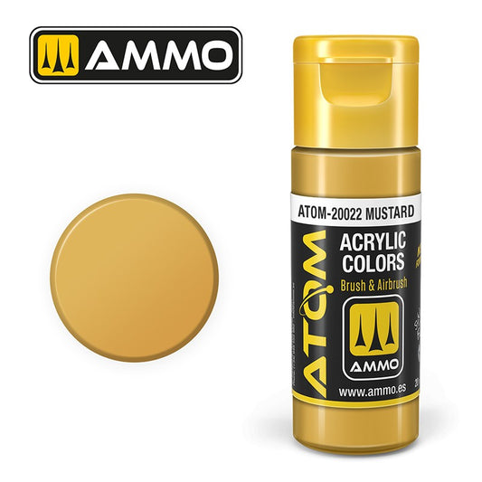 AMMO ATOM COLOR MUSTARD 20022