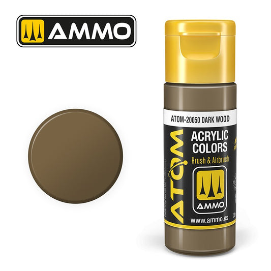 AMMO ATOM COLOR DARK WOOD 20050