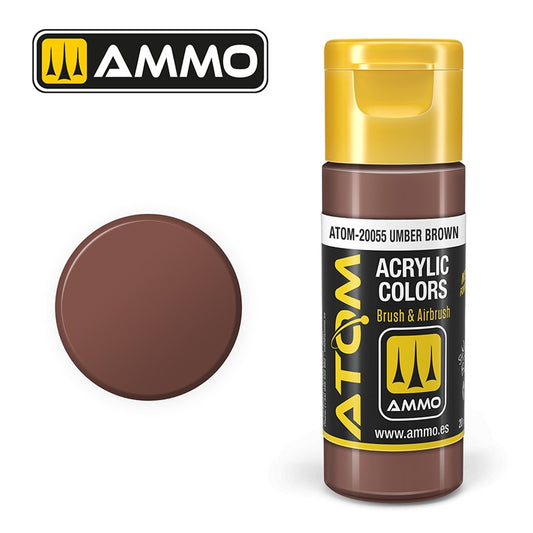 AMMO ATOM COLOR UMBER BROWN 20055