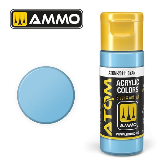 AMMO ATOM COLOR CYAN 20111