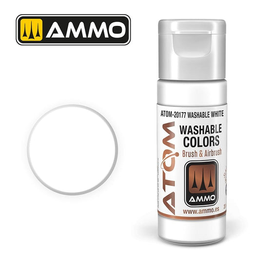 AMMO ATOM WASHABLE WHITE 20177