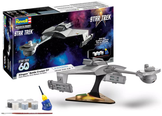 Revell 1/600 Star Trek Klingon Battle Cruiser D7 Model Kit - RMX13601