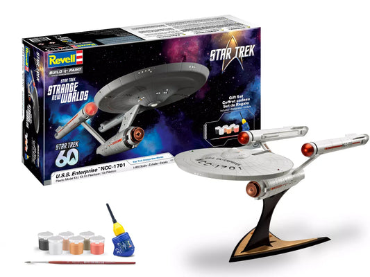 Revell 1/600 Star Trek U.S.S. Enterprise NCC-1701 Model Kit - RMX13603