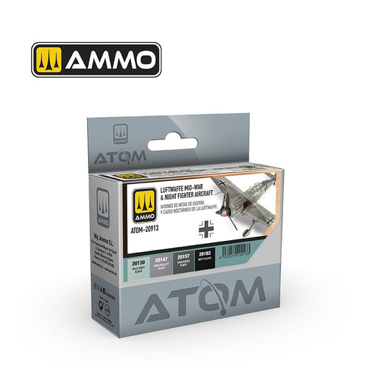AMMO ATOM Luftwaffe Mid-War & Night Fighter Aircraft Set 20913