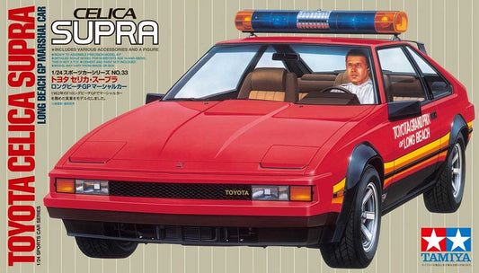 Tamiya 1/24 Toyota Celica Supra Kit Long Beach Gp Marshal Car