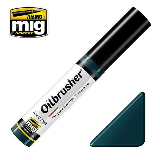 AMMO RAPTOR TURQUOISE OILBRUSH 3533