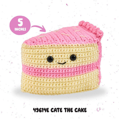 Bucilla ® Amigurumi Crochet Kit - Cate the Cake 5"