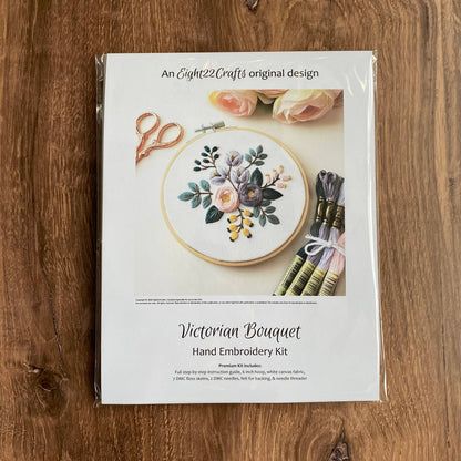 Victorian Bouquet Embroidery Kit
