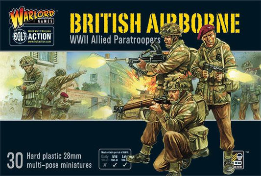 Warlord Games WWII British Airborne Paratroopers