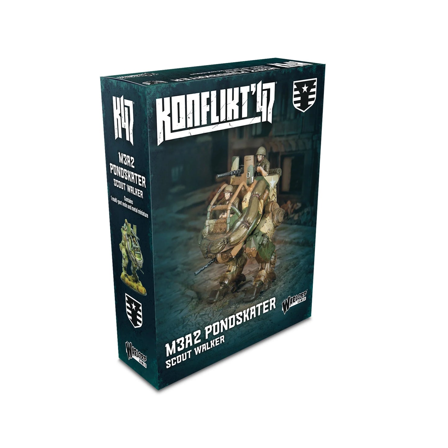 Warlord Games Konflikt 47 M3A2 Pondskater Scout Walker