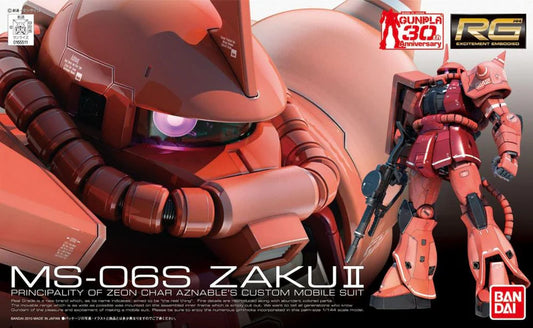 Bandai 1/144 RG #02 MS-06S Char's Zaku II "Mobile Suit Gundam" - 2111406