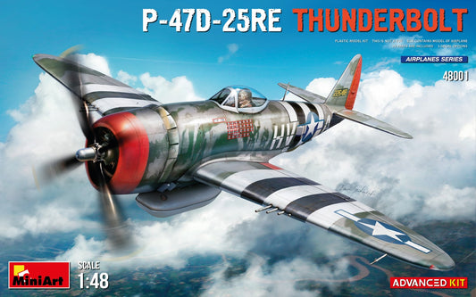 MiniArt 1/48 P-47D-25RE THUNDERBOLT. ADVANCED KIT - 48001