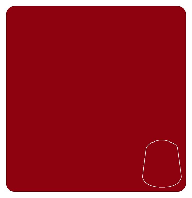 Citadel/Warhammer BASE: MEPHISTON RED 12ml