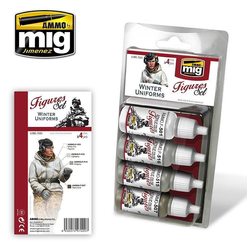 AMMO Winter Uniforms Figures Set 7020