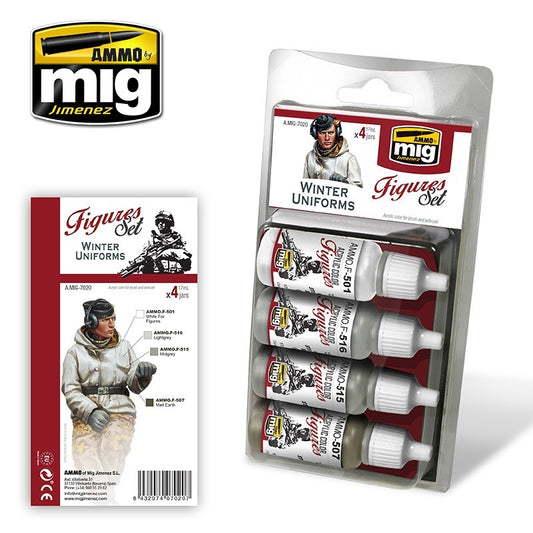 AMMO Winter Uniforms Figures Set 7020