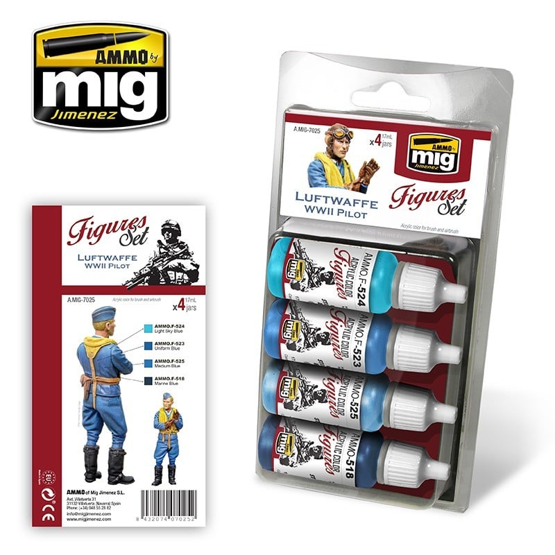 AMMO LUFTWAFFE WWII PILOT SET 7025