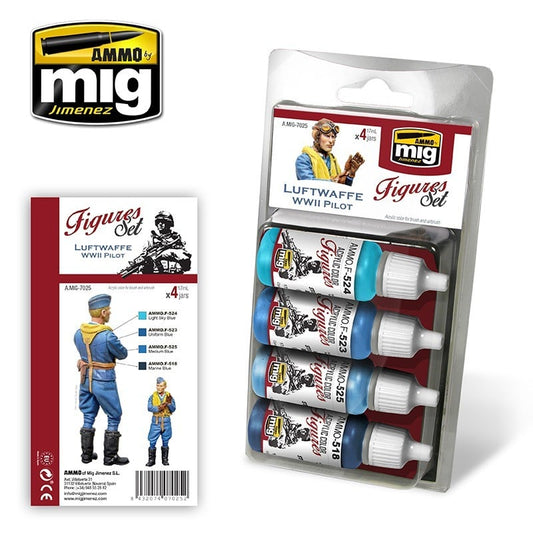 AMMO LUFTWAFFE WWII PILOT SET 7025