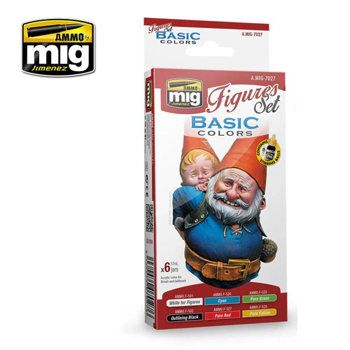 AMMO BASIC COLOR FIGURE SET 7027