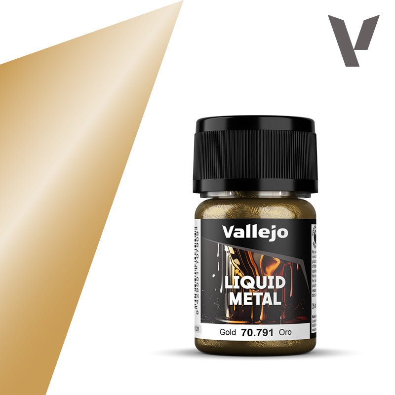 Vallejo Liquid Metal GOLD 70.791