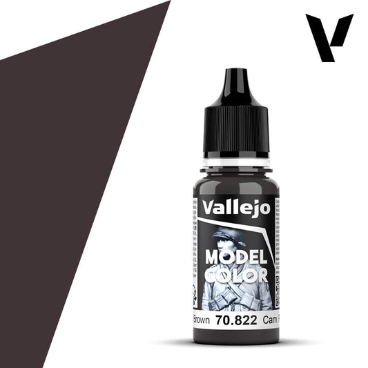 Vallejo CAMOUFLAGE BLACK BROWN 17ML 70.822