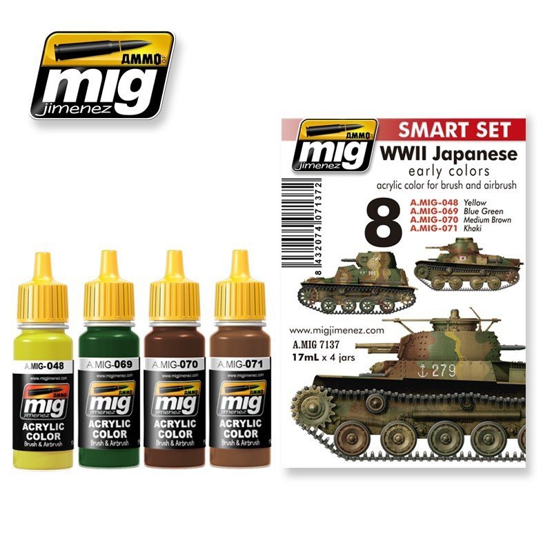 AMMO WWII JAPAN EARLY SET 7137