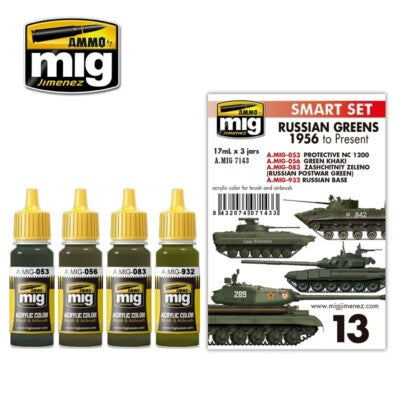 AMMO RUSSIAN GREEN'56-NOW SET 7143
