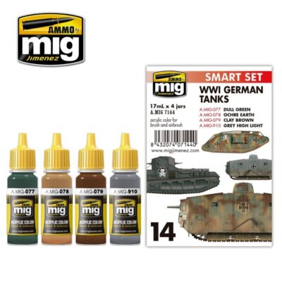 AMMO WWI GERMAN TANKS SET 7144