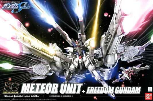 Bandai 1/144 HGCE #16 Meteor Unit + Freedom Gundam "Mobile Suit Gundam SEED" - 1125301