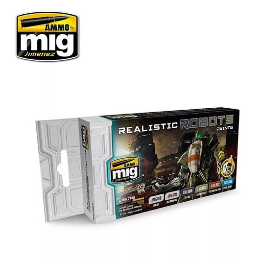 AMMO REALISTIC ROBOT PAINT SET 7156