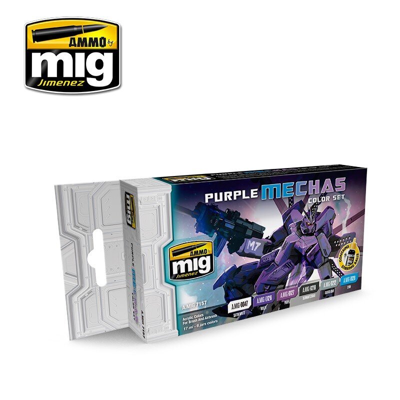 AMMO PURPLE MECHAS SET 7157