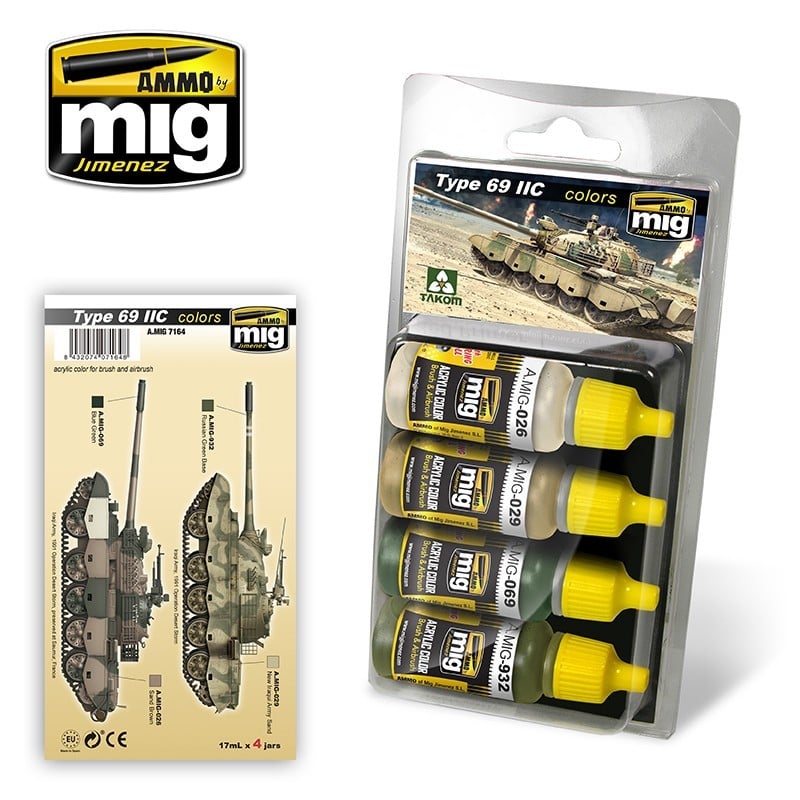 AMMO TYPE 69 IIC COLOR SET 7164