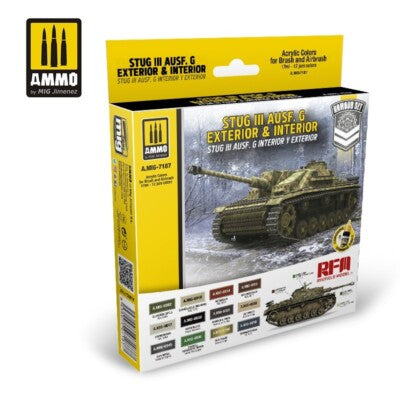 AMMO STUGIII AUSFG EXT/INT SET 7187