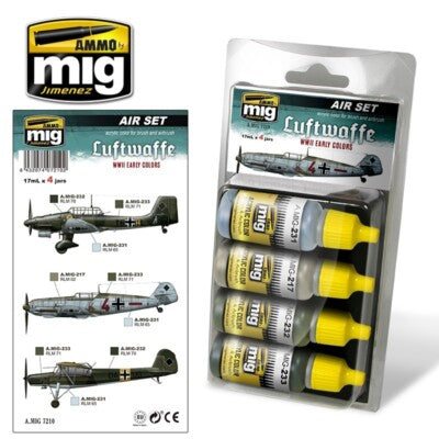 AMMO LUFTWAFFE WWII EARLY SET 7210