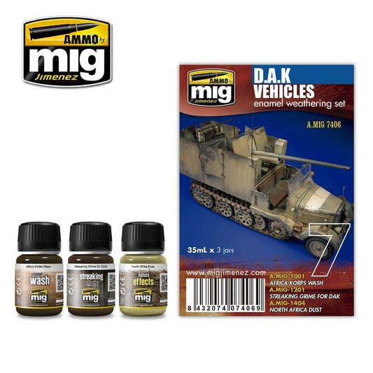 AMMO D.A.K. Vehicles WEATHER SET 7406