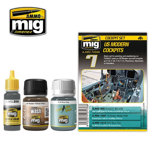 AMMO US MODERN COCKPIT WEATHERSET 7436