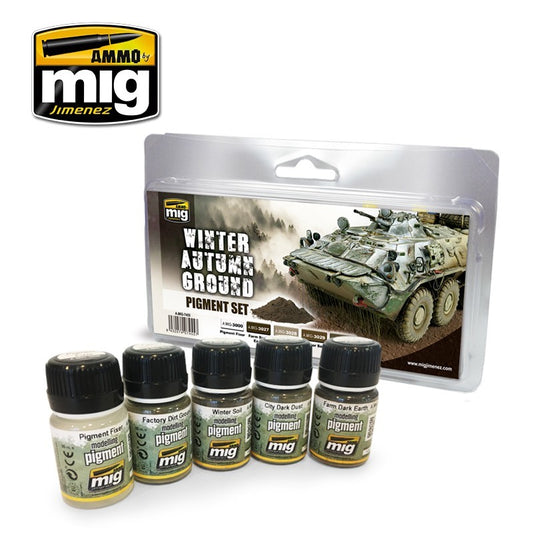 AMMO Winter Autumn Ground Pigment Set 7455