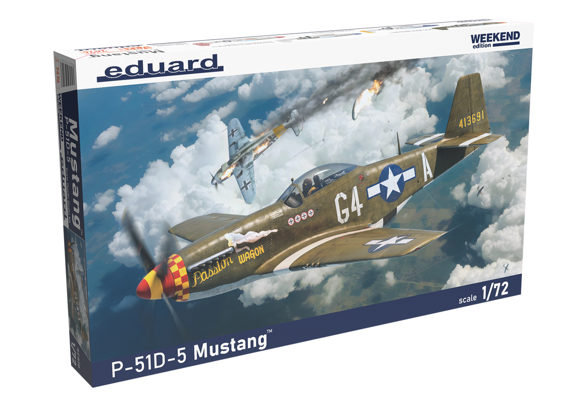 Eduard 1/72 P-51-D Mustang WEEKEND EDITION - 7476