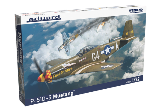 Eduard 1/72 P-51-D Mustang WEEKEND EDITION - 7476