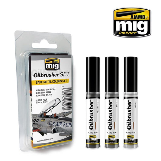 AMMO BARE METAL OILBRUSH SET 7508