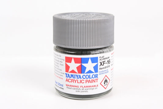 Tamiya Acrylic Mini xf-16 Flat aluminium