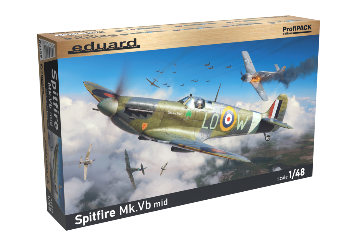 Eduard 1/48 Spitfire Mk. Vb Mid PROFIPACK - 82157