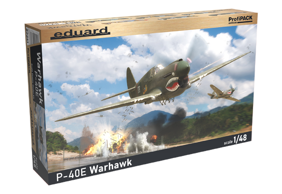 Eduard 1/48 P-40E Warhawk PROFIPACK