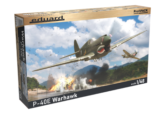 Eduard 1/48 P-40E Warhawk PROFIPACK