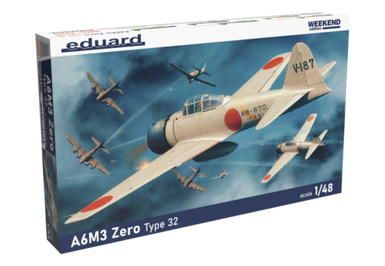 Eduard 1/48 A6M3 Zero Type 32 WEEKEND EDITION