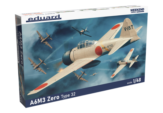 Eduard 1/48 A6M3 Zero Type 32 WEEKEND EDITION