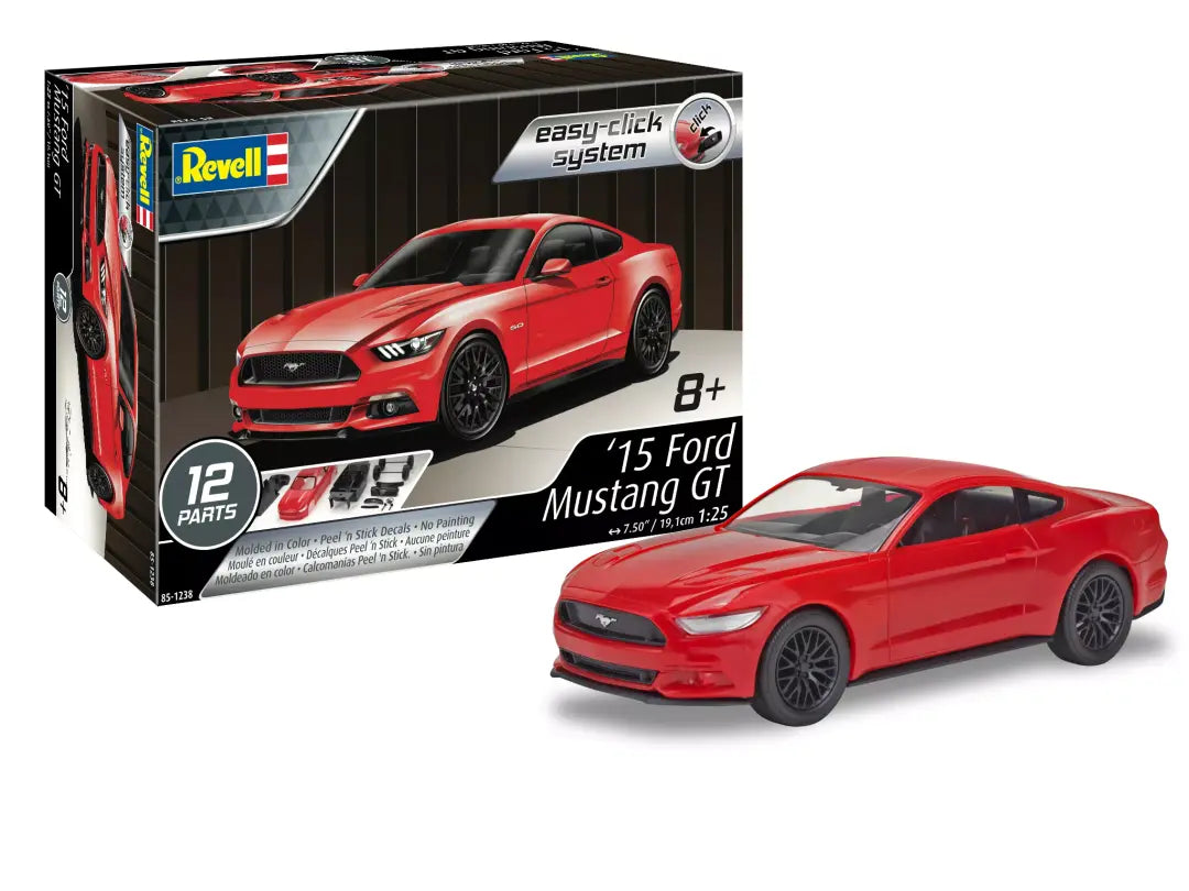 Revell 1/25 easy click 2015 Ford Mustang GT