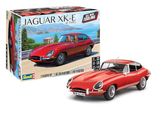 Revell 1/24 JAGUAR E-TYPE COUPE